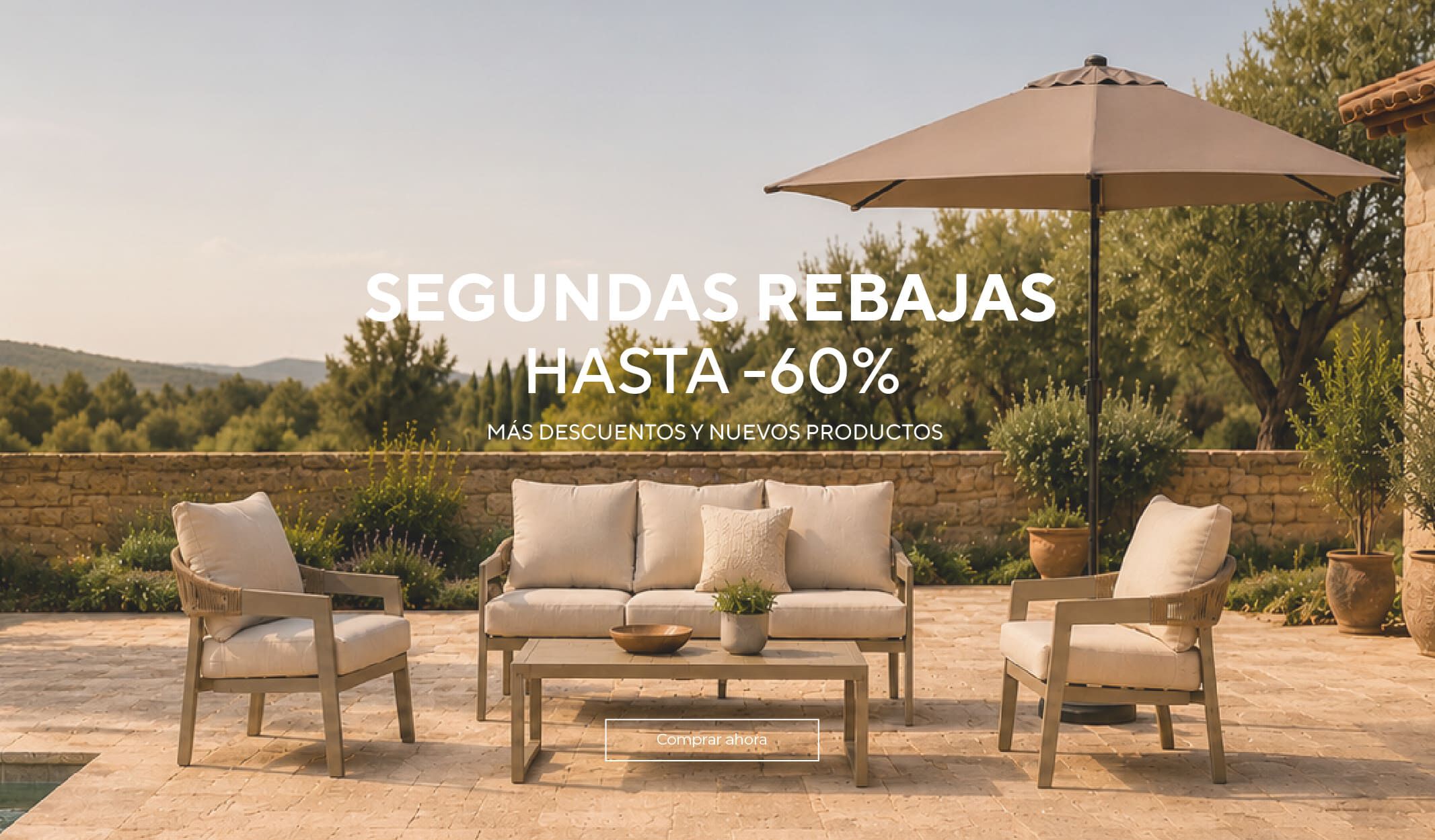 Conjuntos de sof&aacute; de jard&iacute;n