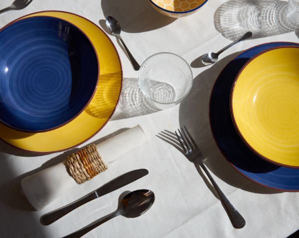 Vajillas de estilo portugués