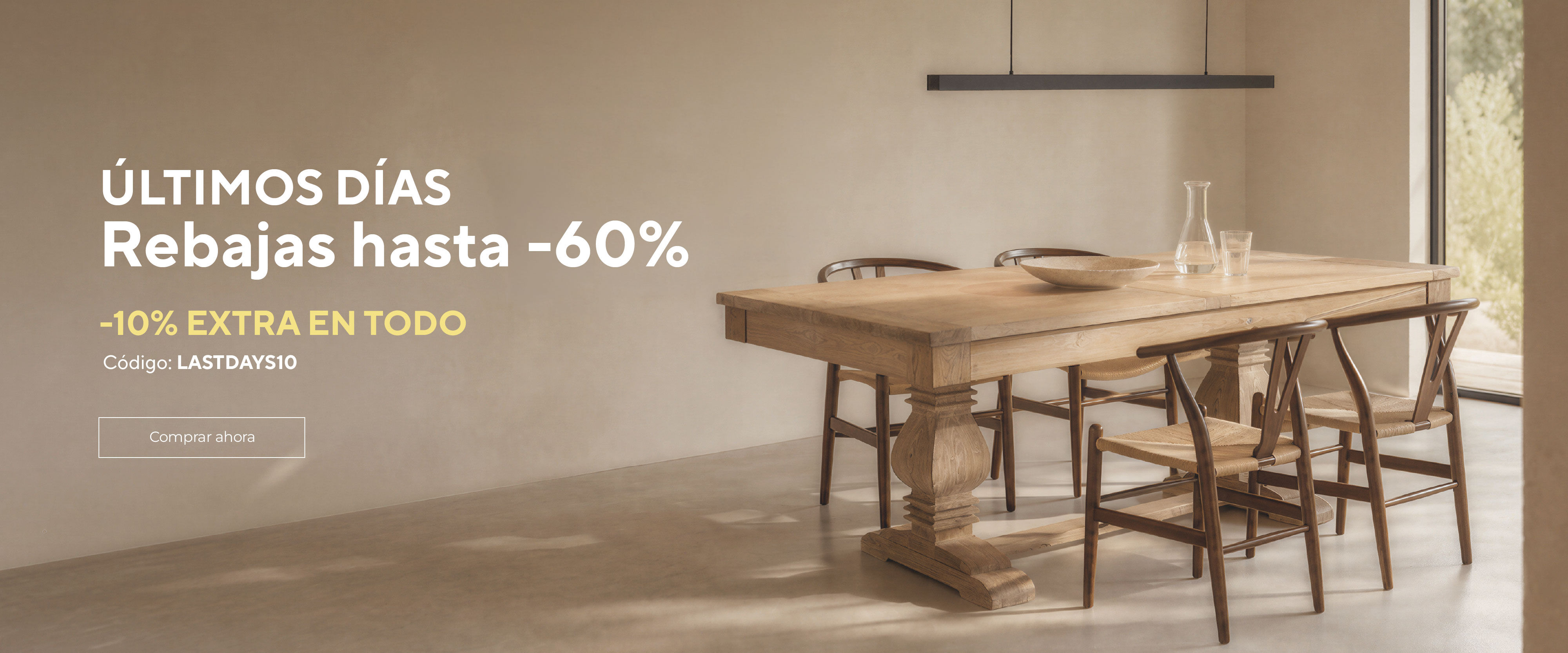 Ofertas en muebles