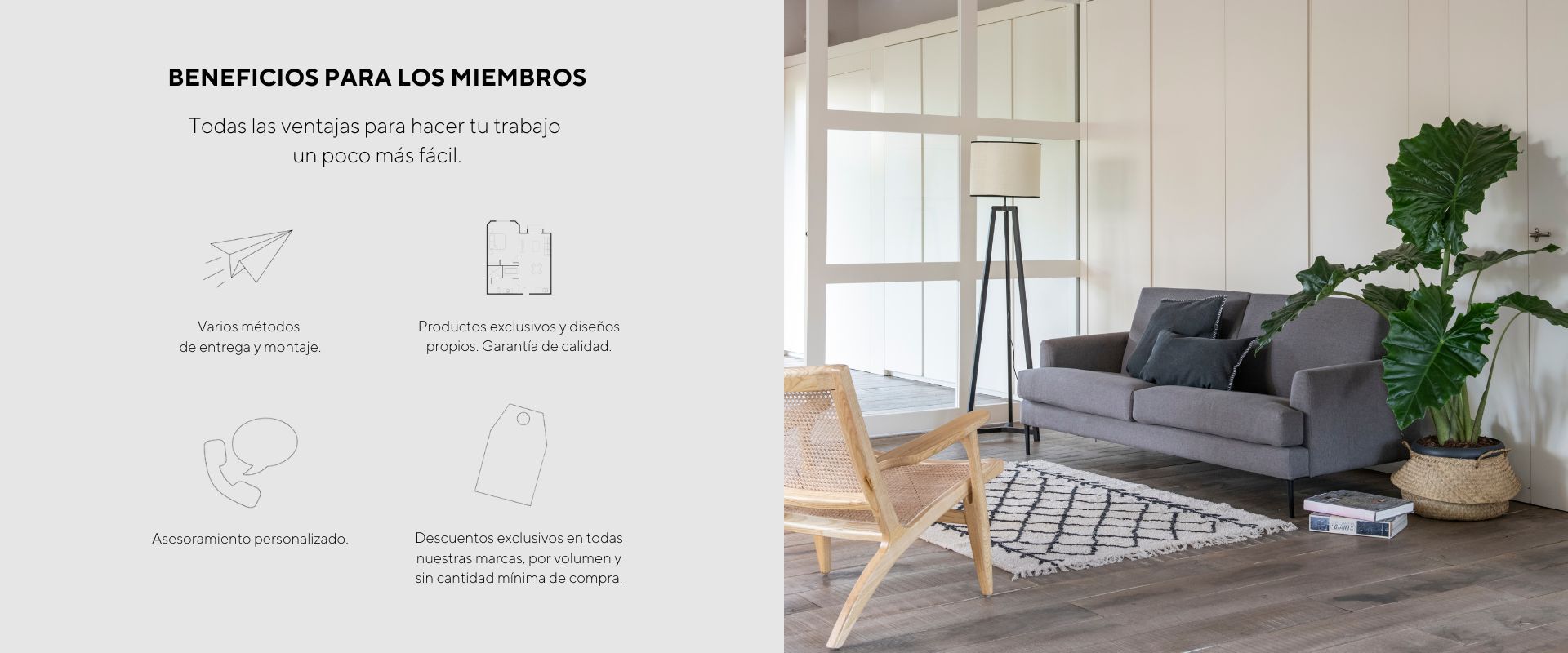 Beneficios para los miembros