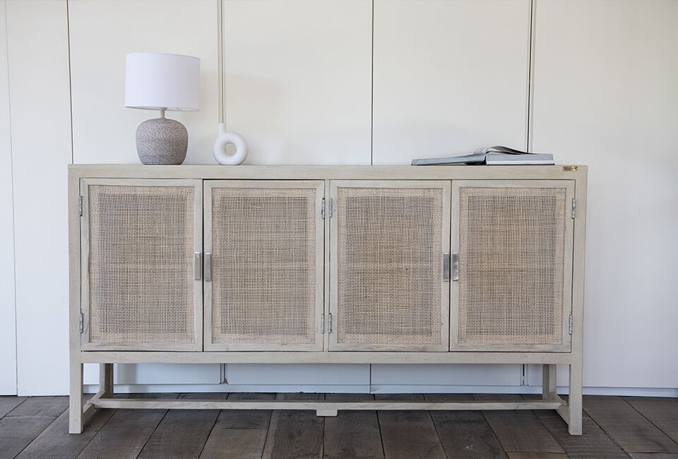 aparador de madera de mango 