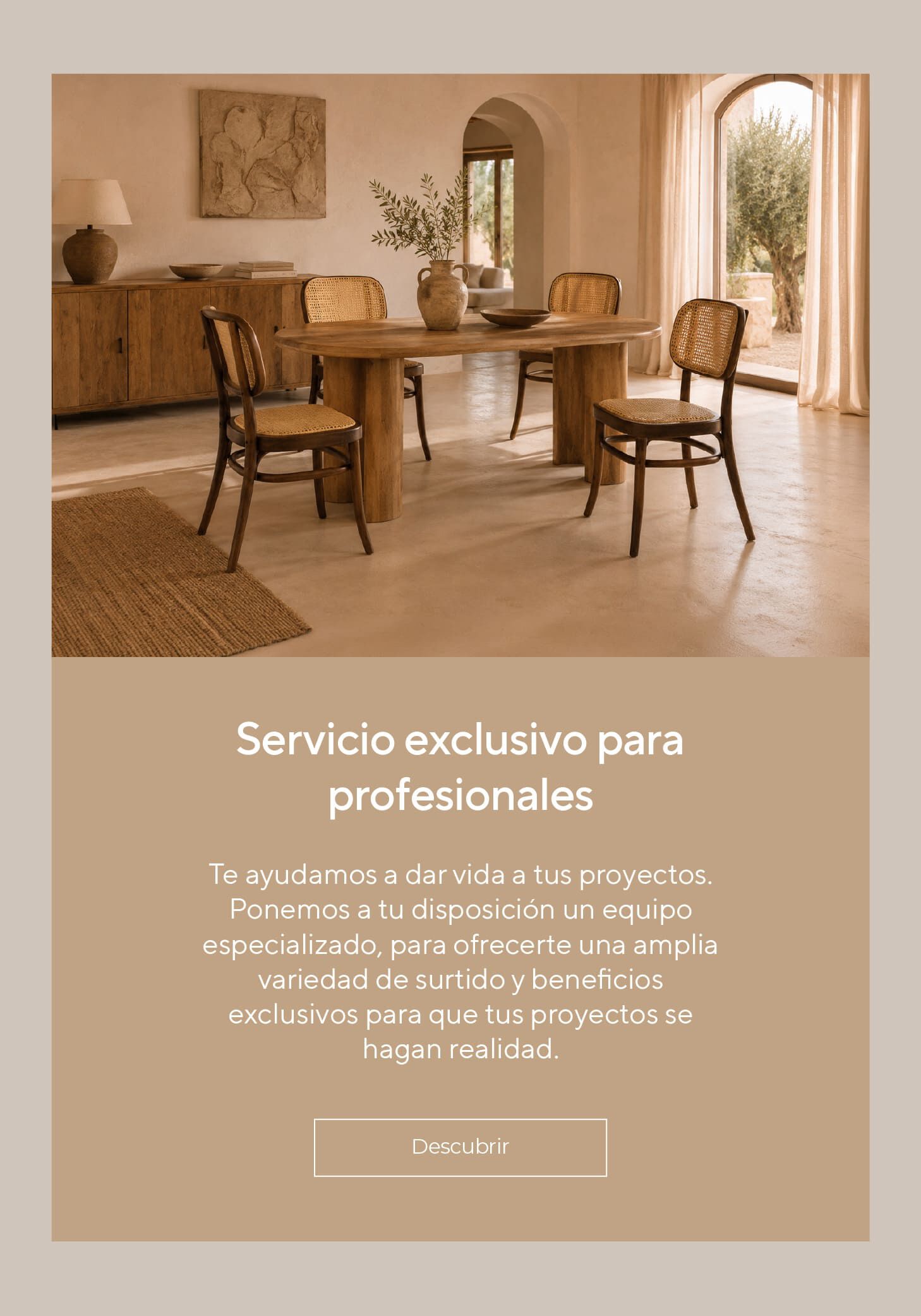 Servicios para profesionales