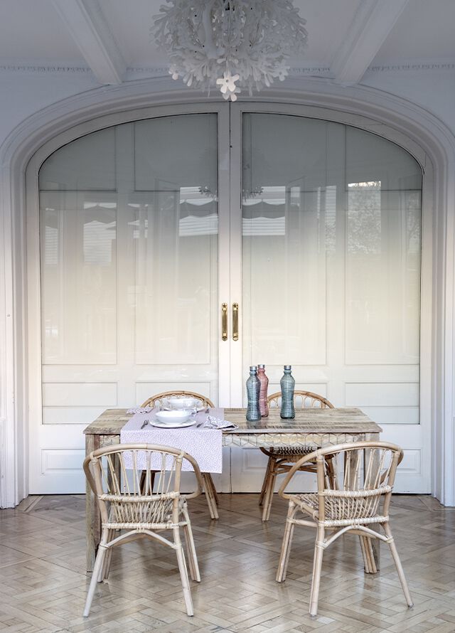 Silla de rat&aacute;n slow living