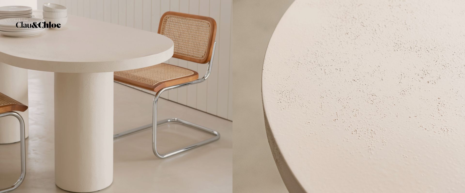 Muebles de microcemento