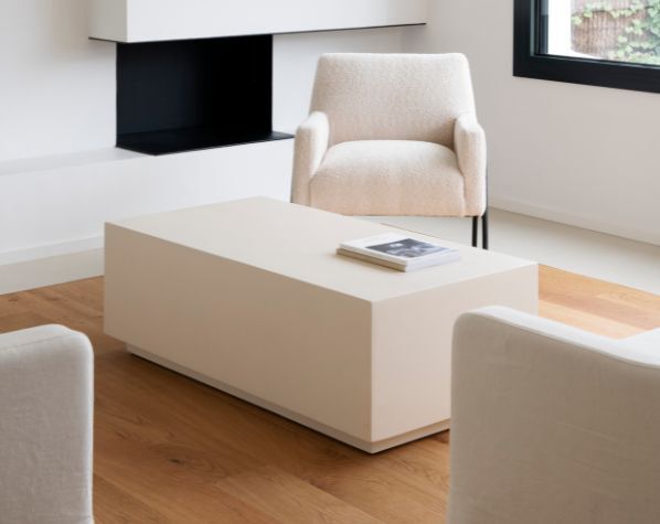 Muebles de microcemento