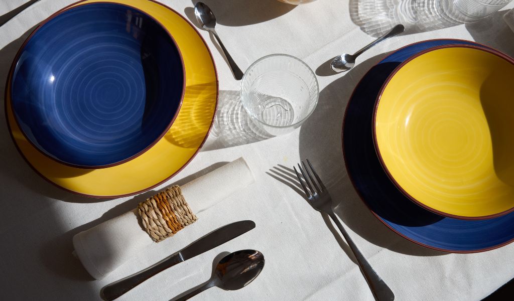 Vajillas de estilo portugués