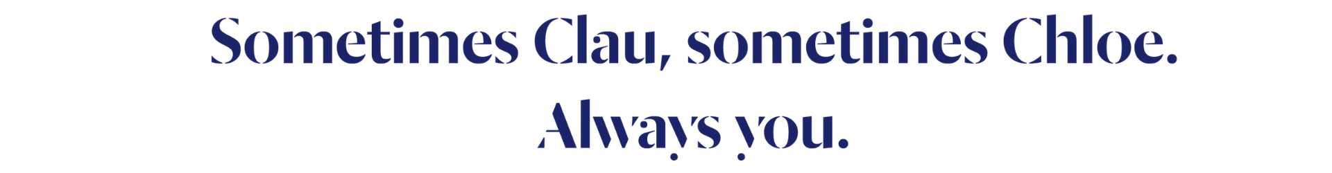 Clau&Chloe