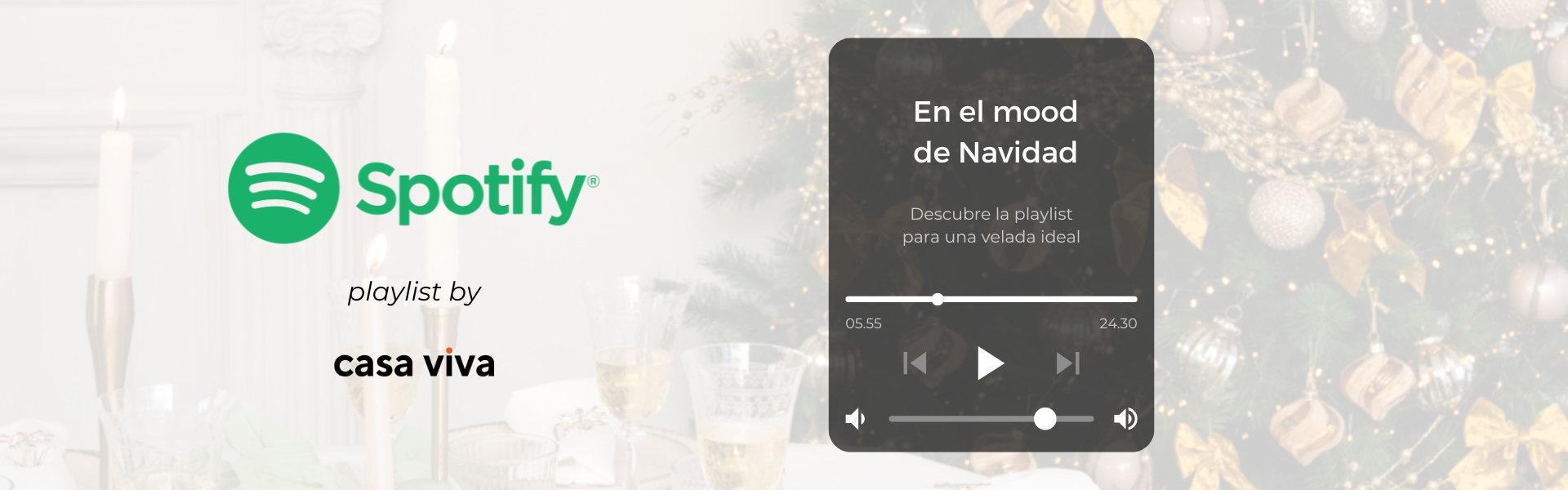 Lista de Spotify Casa Viva
