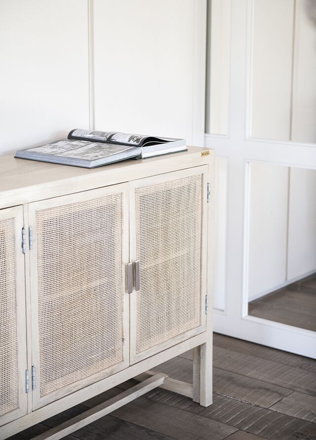 aparador de madera de mango 