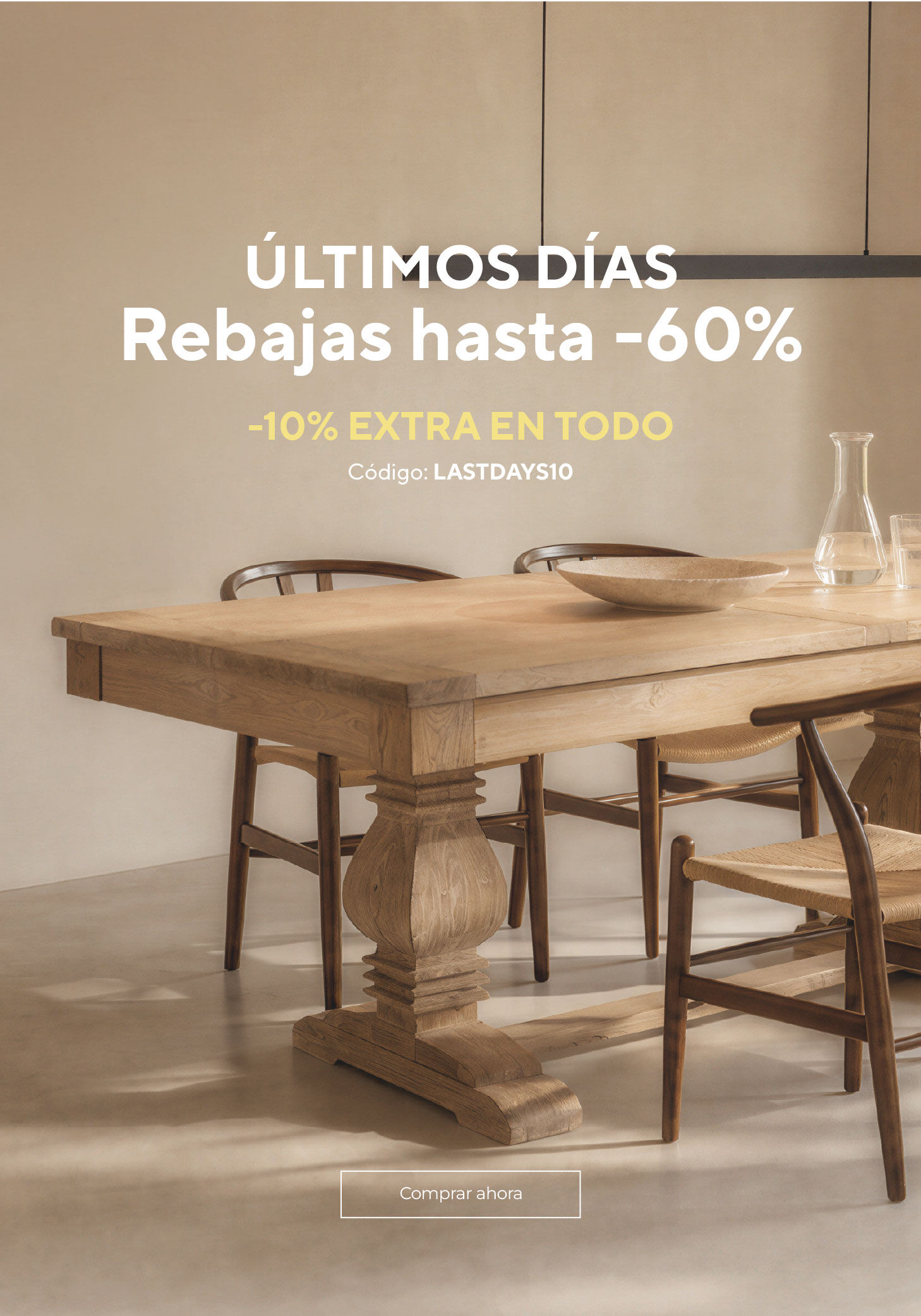 Ofertas en muebles