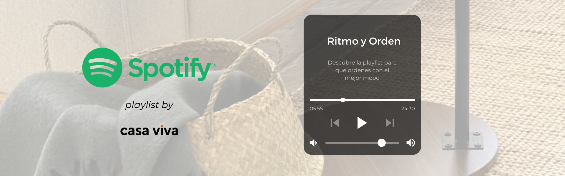 Playlist Ritmo y Orden