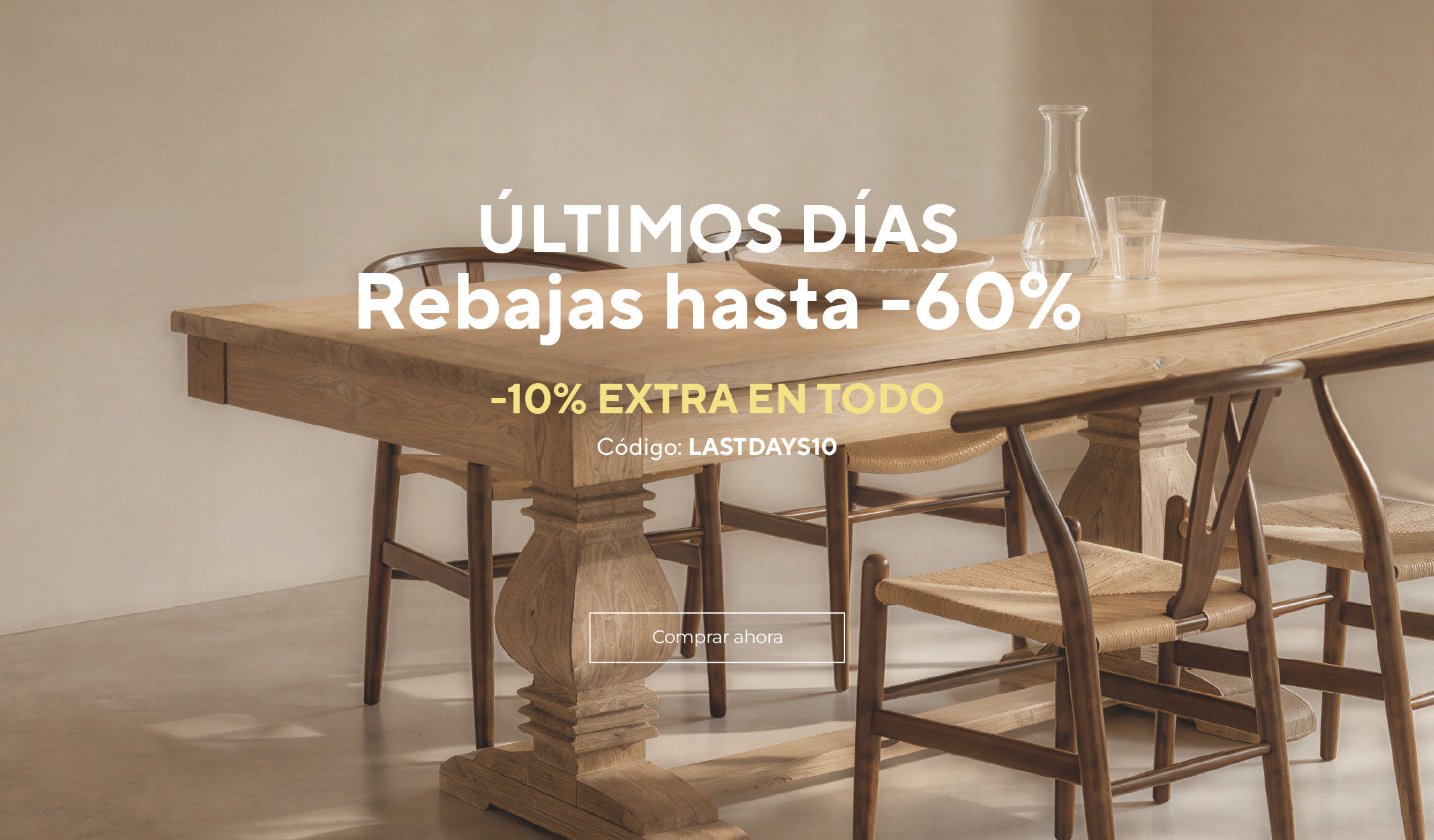 Ofertas en muebles