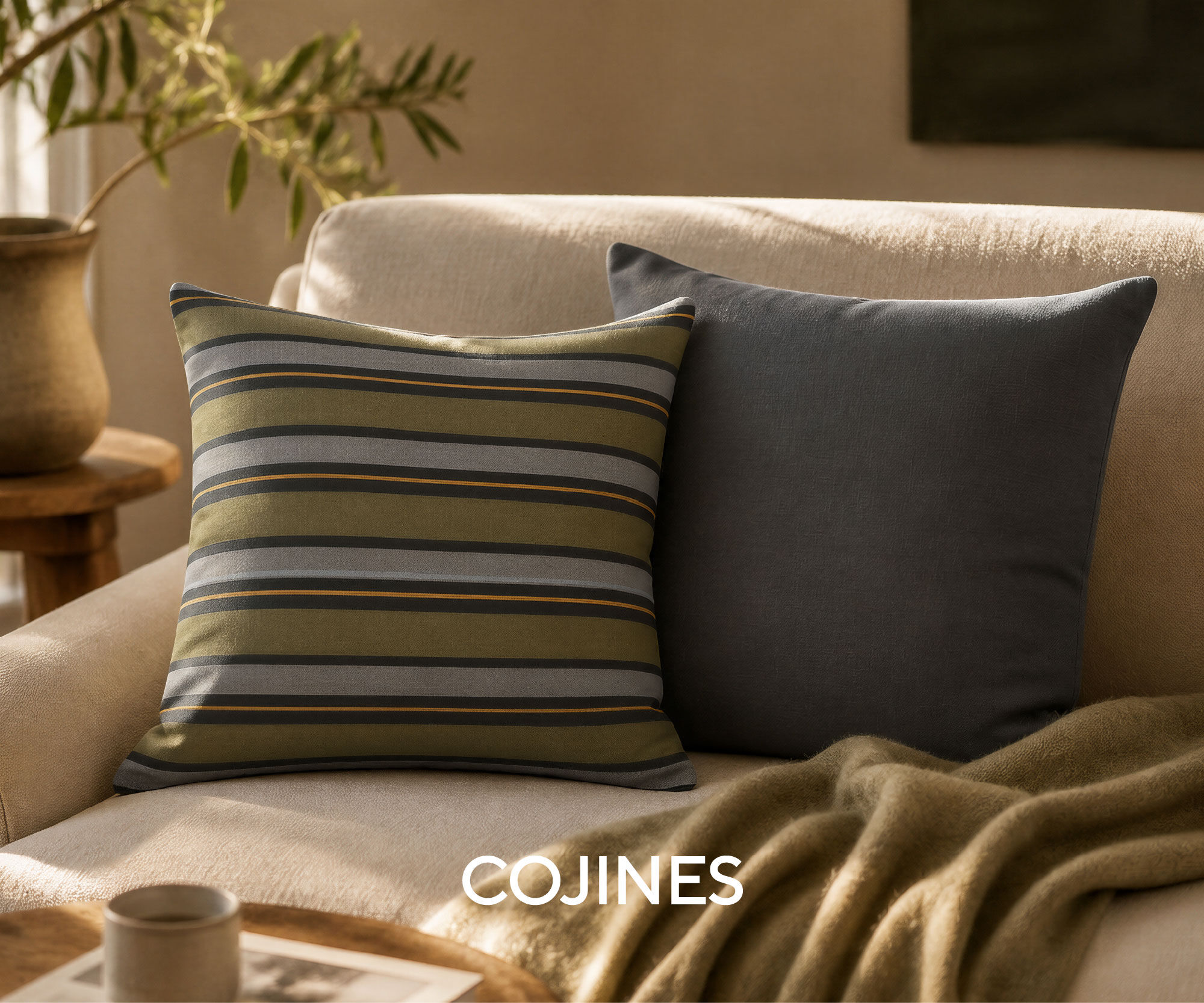 Cojines con estampados