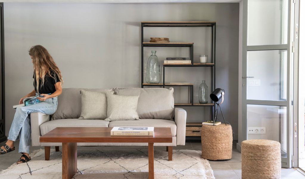 muebles y complementos minimalistas