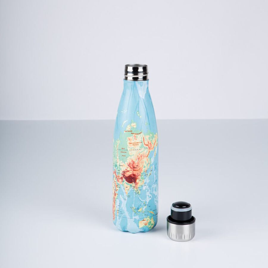 Botella acero inoxidable Mapa 500ml