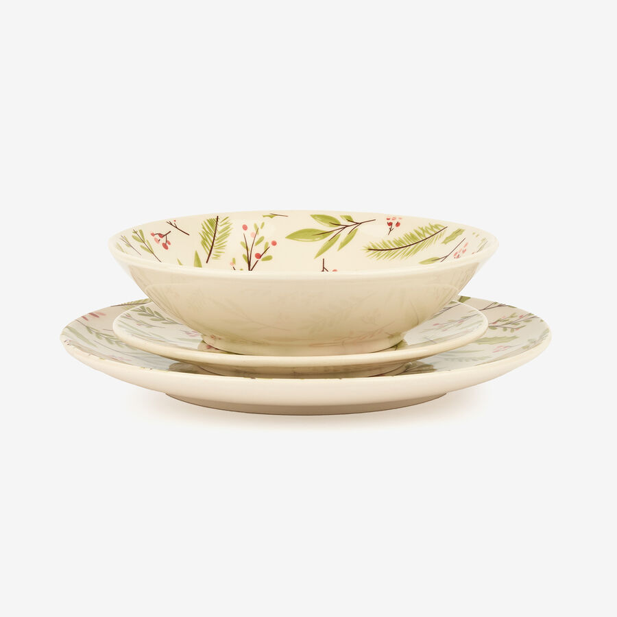 Vajilla de 18 piezas de gres Holly