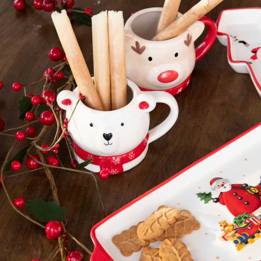 Mug de dolomita Oso 7,5cm