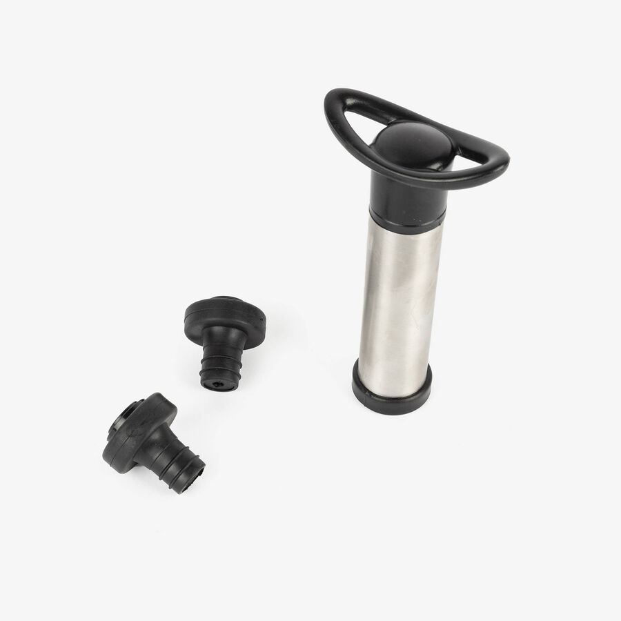 Set de vino 3 piezas acero inoxidable