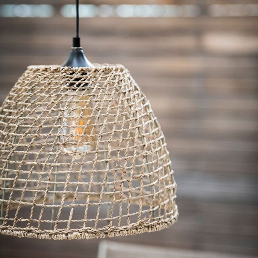Lámpara de techo de cuerda 35x29cm