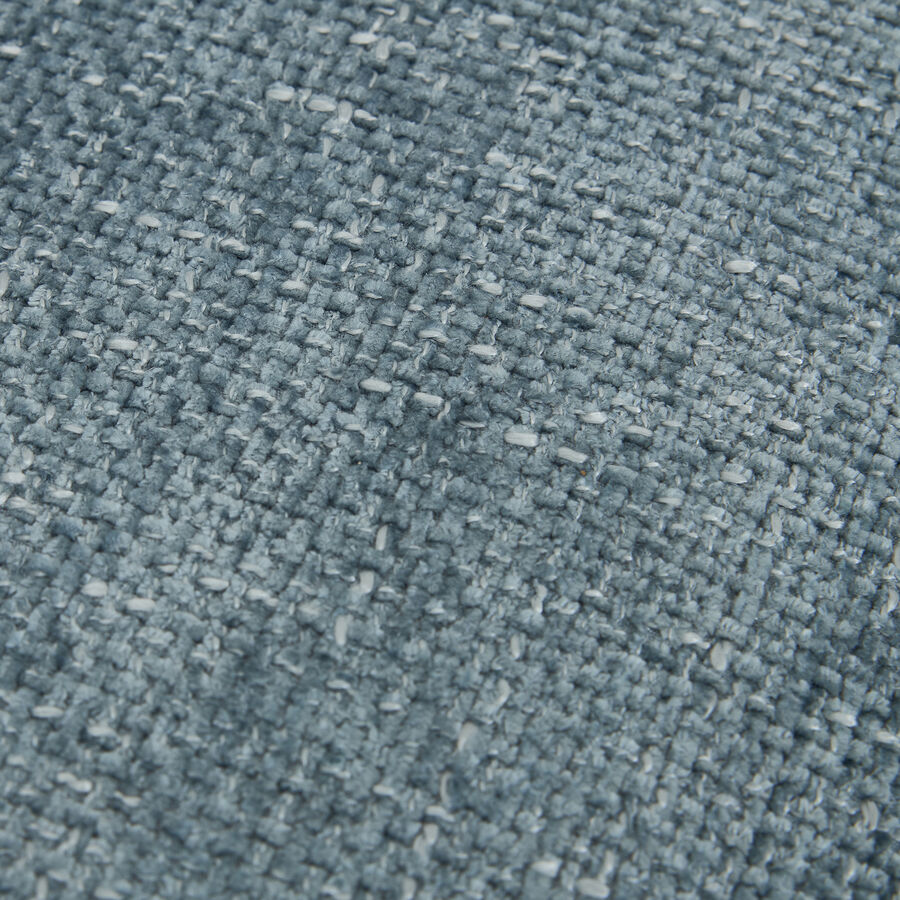 Butaca de algodón azul claro Aicha 85x82x77cm Clau&Chloe