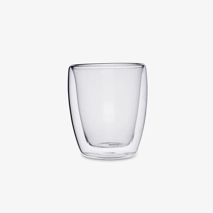 Vaso de doble pared de vidrio Serenia 30cl