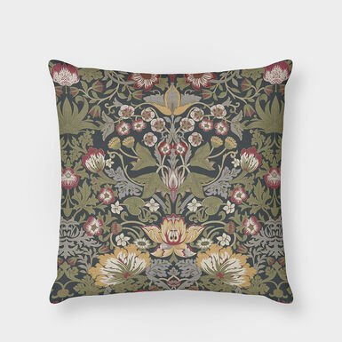 Funda de coj&iacute;n de lino blooming Botanicals 45x45cm Clau&Chloe