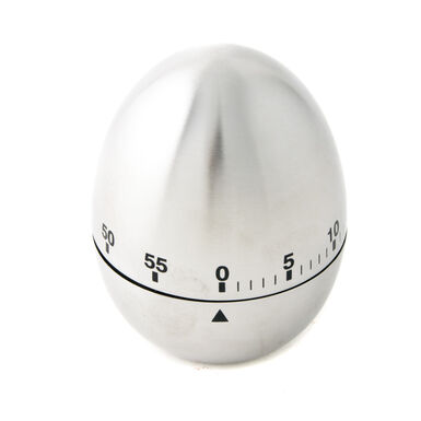 Minutero para la cocina Huevo de acero inoxidable 7,5cm