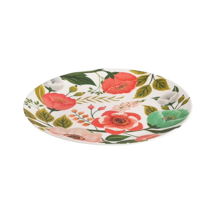 Plato llano de melamina Spring &Oslash;25cm