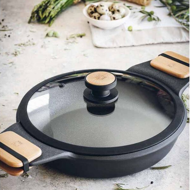 Cacerola baja natural Wood Ø24cm - 2,3L - BRA