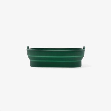 Cesta cuadrada de airfryer verde de silicona Terrae 20cm 