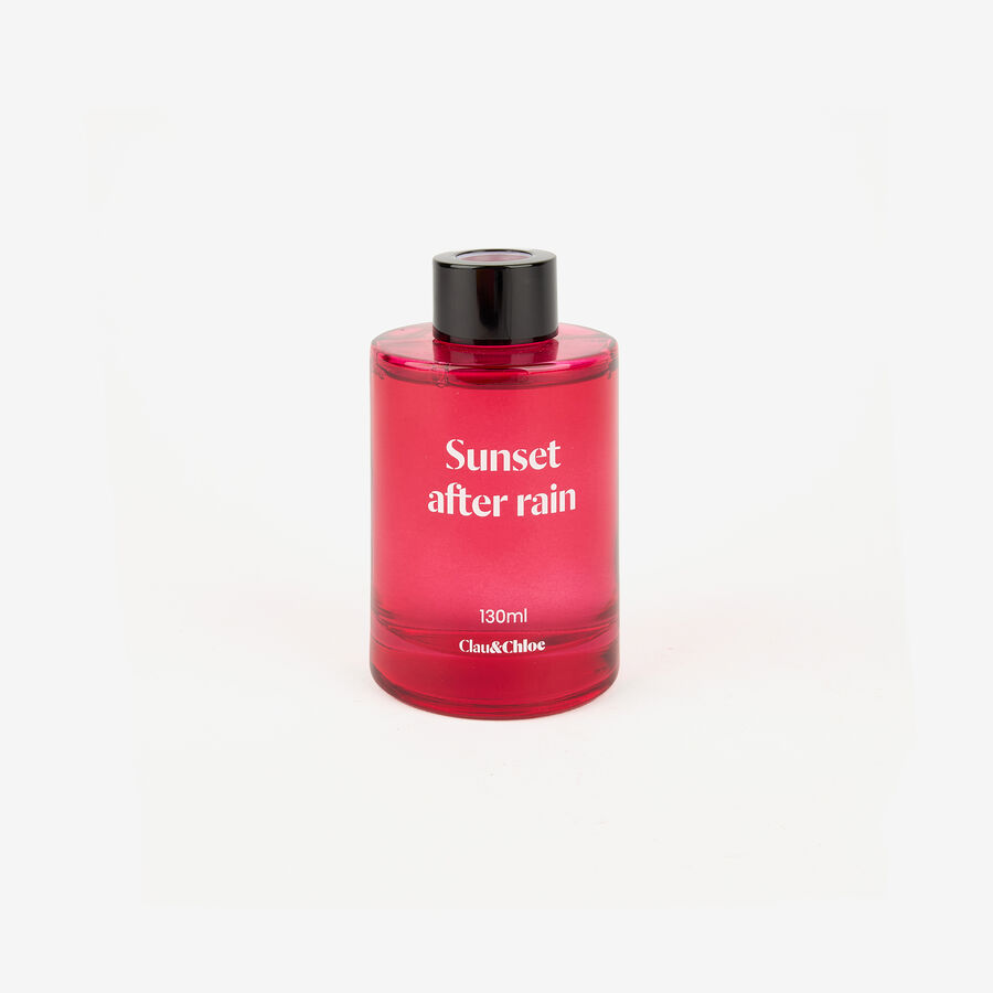Ambientador en mikado Sunset After Rain 130ml Ø9x26cm Clau&Chloe
