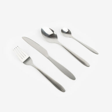 Set de 4 cubiertos de acero con estuche de neopreno