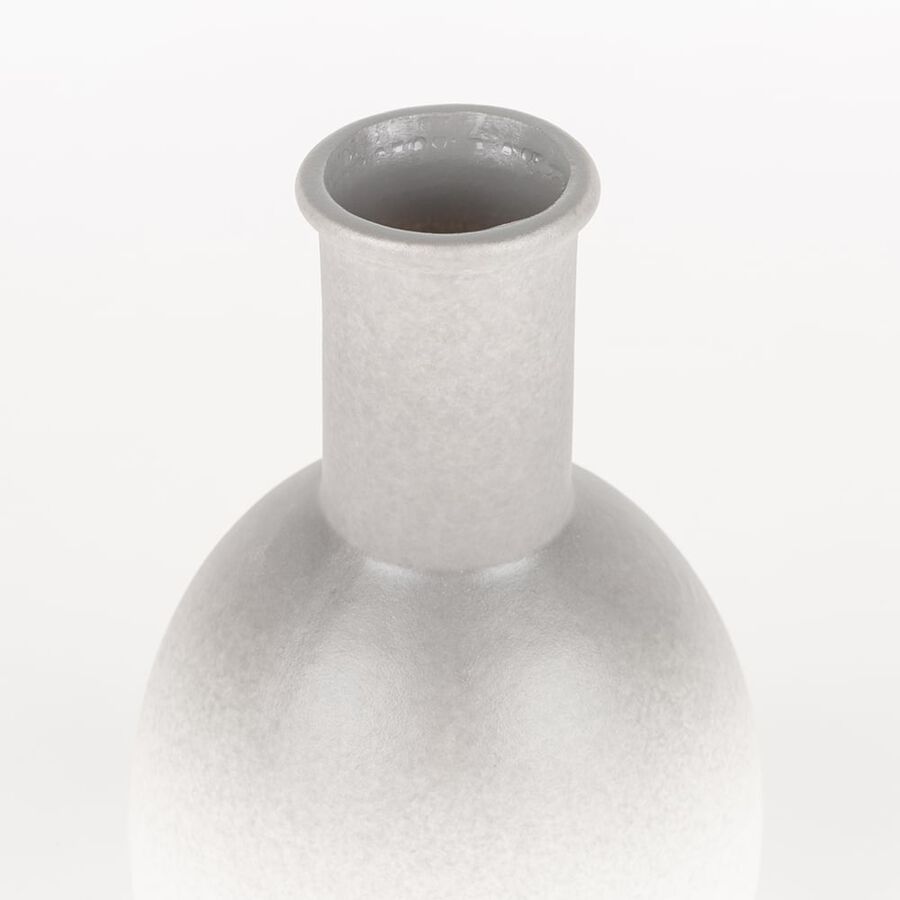 Jarrón de cerámica Blur Grey Ø12x20cm Clau&Chloe