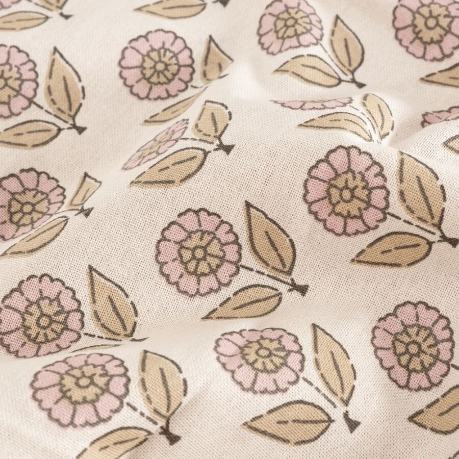 Camino de mesa de algod&oacute;n Gazania 50x150cm