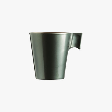 Taza de vidrio verde Flashy 8cl