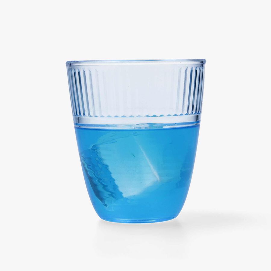Vaso de vidrio azul Velor 31cl