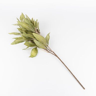 Rama artificial de laurel verde 74cm
