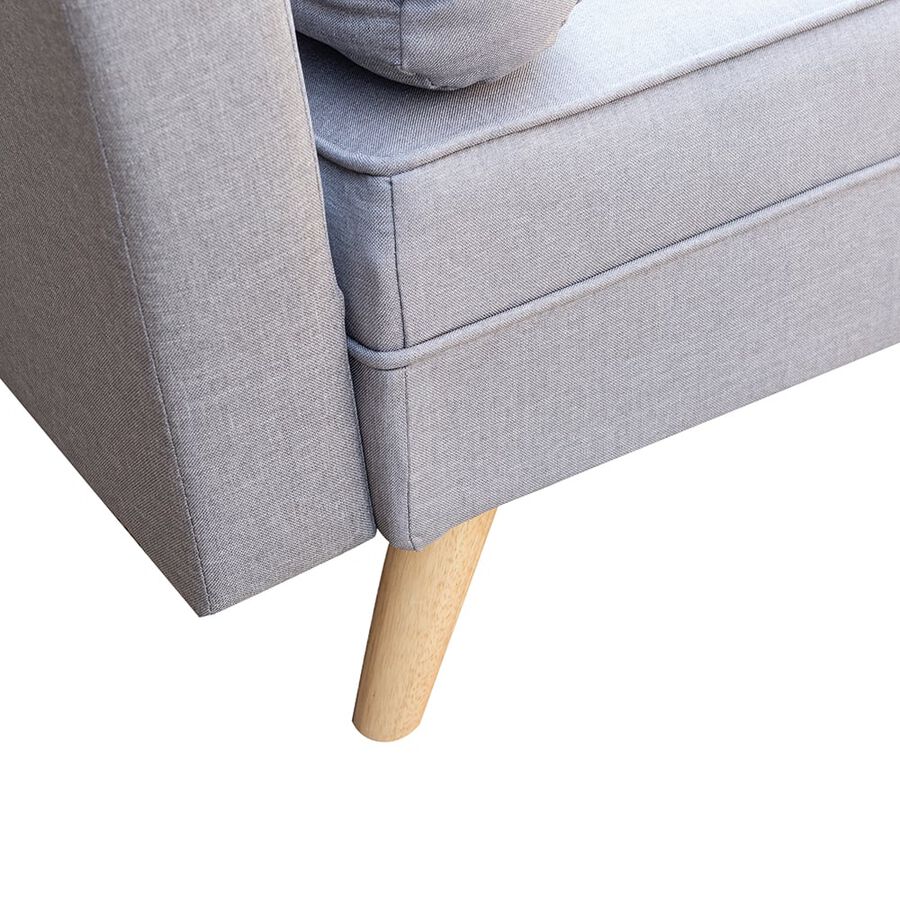 Sofá cama gris Roma 188x78x85cm