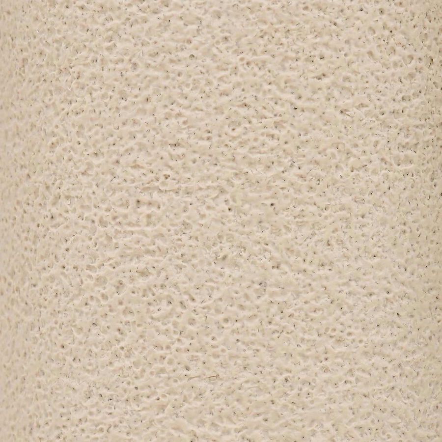 Bote con tapa Olen de resina beige &Oslash;9,4x10cm
