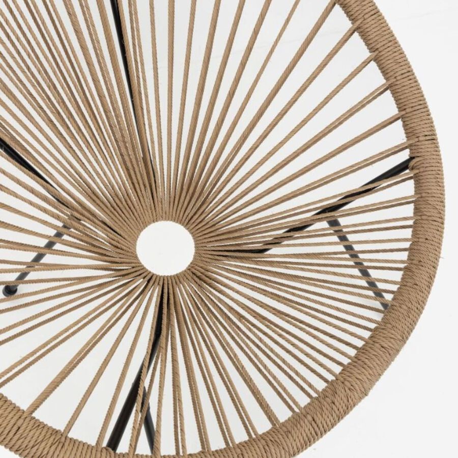 Silla para interior y exterior de rat&aacute;n sint&eacute;tico Acapulco 72x80x83cm