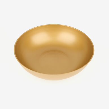 Centro de mesa dorado Ø30x9cm