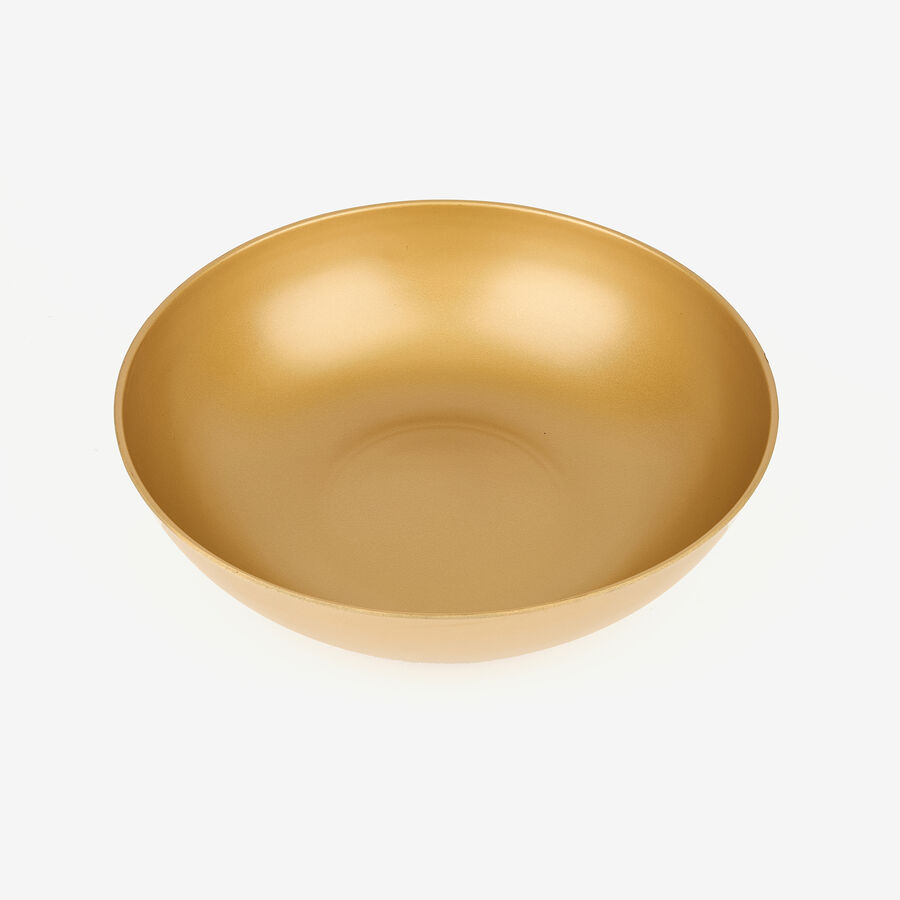 Centro de mesa dorado Ø30x9cm