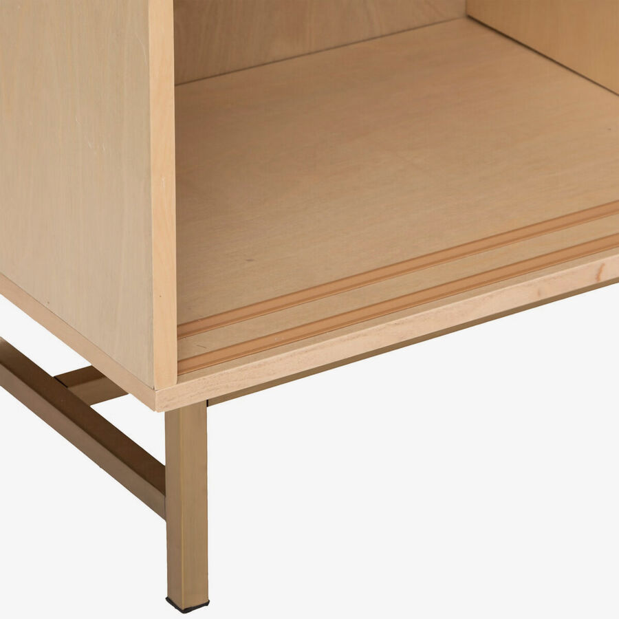 Mueble de TV de 1 puerta de rat&aacute;n Moren