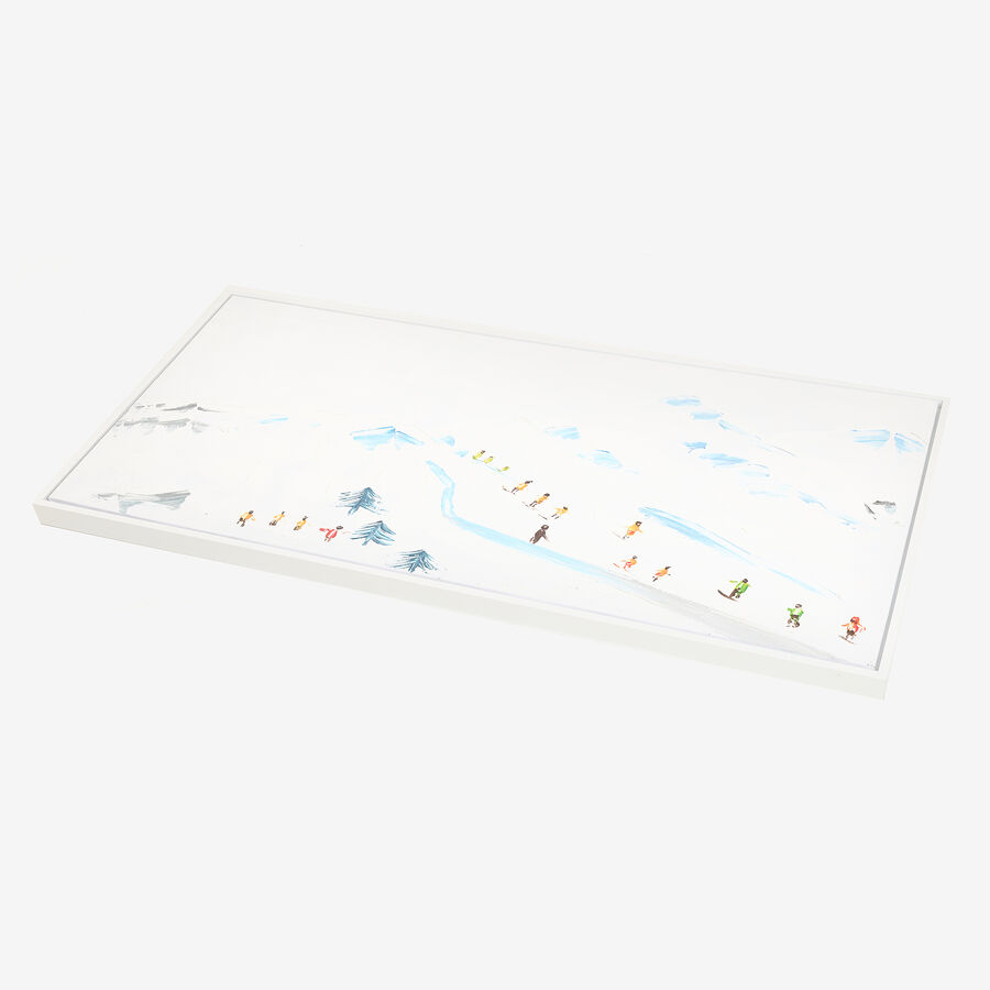 Cuadro con marco y cristal Sky Resort 60x120cm