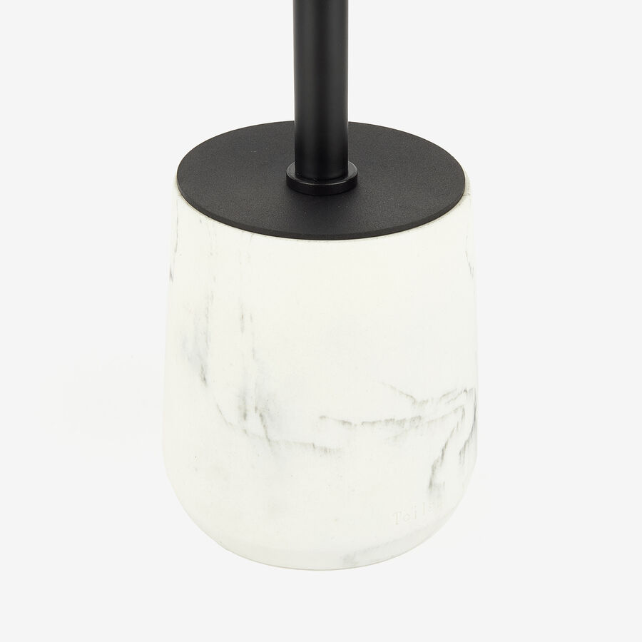 Escobillero efecto m&aacute;rmol Fem &Oslash;10x11cm