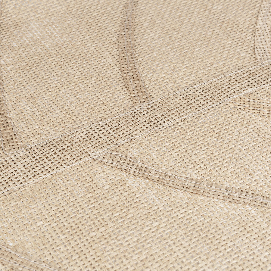 Mantel individual hoja marr&oacute;n 33x50cm