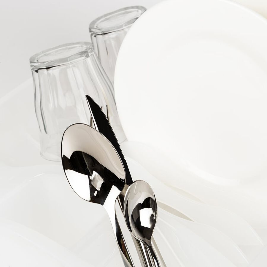 Escurreplatos PP transparente 40x40cm