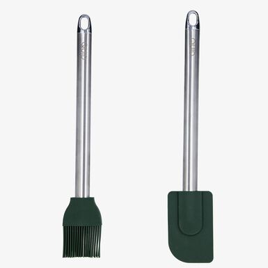 Set de pincel m&aacute;s espatula surtido de silicona Terrae