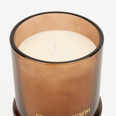 Vela aromática en vaso de cristal Cherry blossom Durcal Ø10x13cm