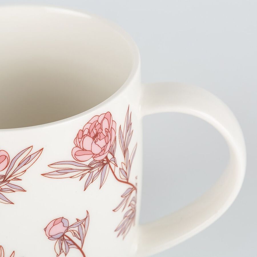 Taza de flores